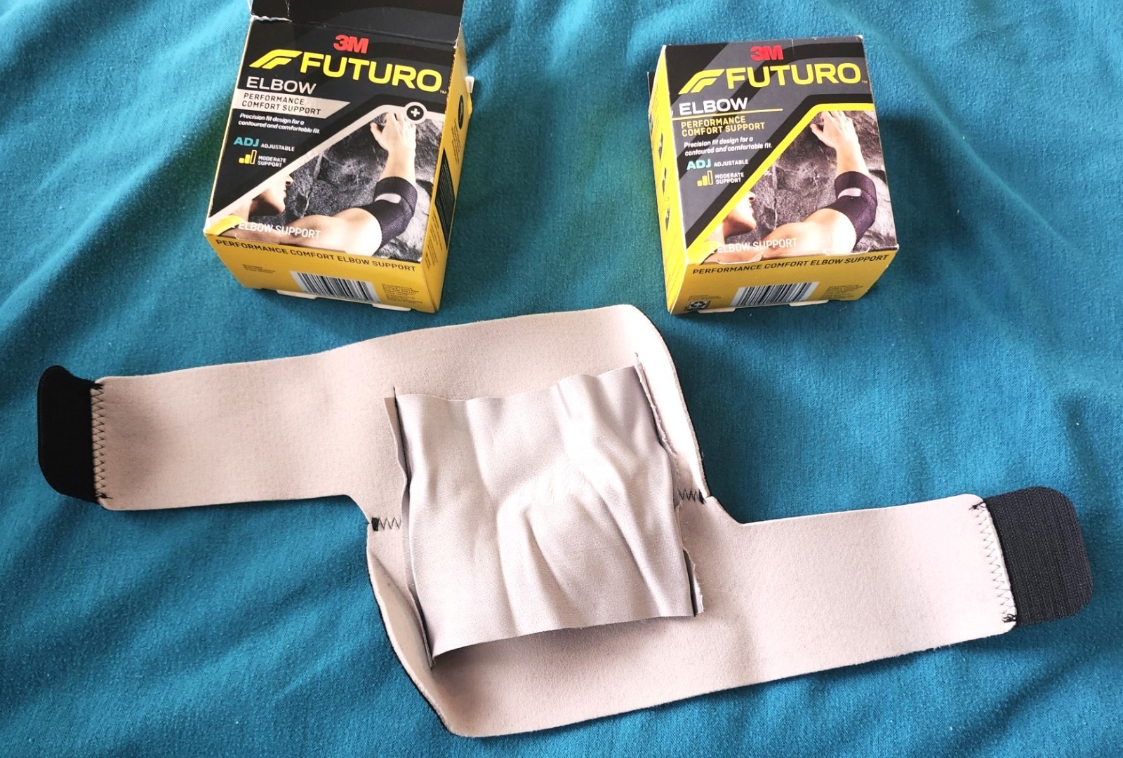 2 NEW – 3M Futuro ELBOW Performance Comfort Supports Adjustable 6.5-13.5 IN.