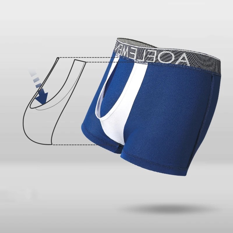Men’s Underpants, Anti-Move Design, Supportive Pouch, Varicose Vein Relief