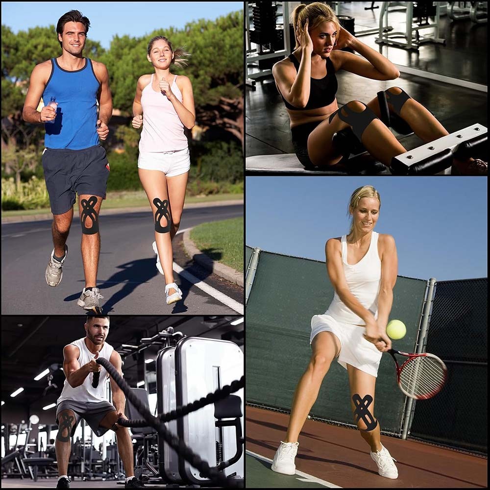Professional Kinesiology Tape for Knee Support Waterproof Muscle Recovery Strips