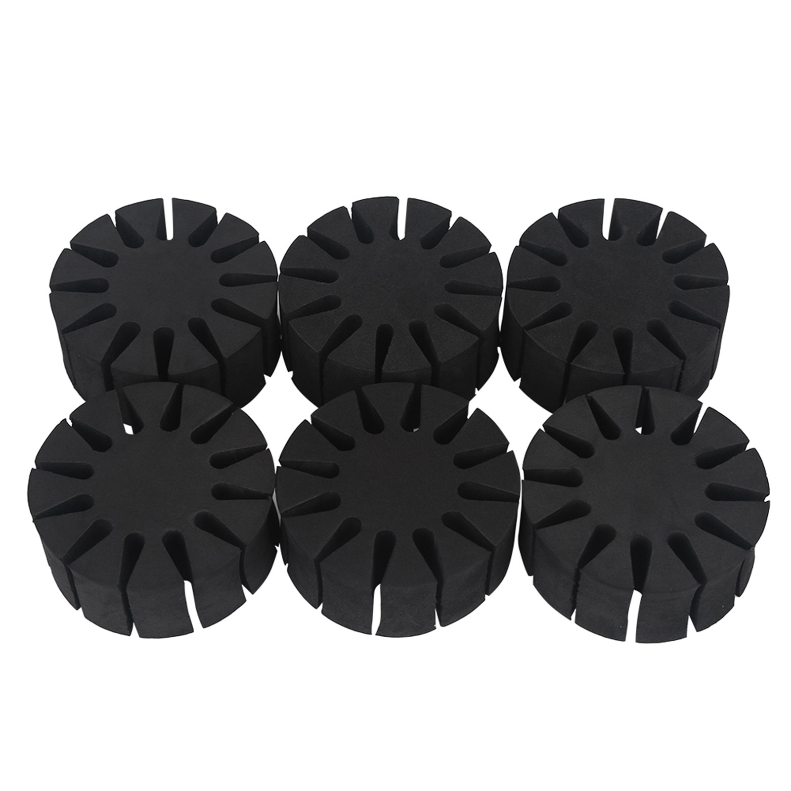 6 Pcs Durable EVA Foam Round Rack Separator Holder Outdoor Hunting Arc CX4