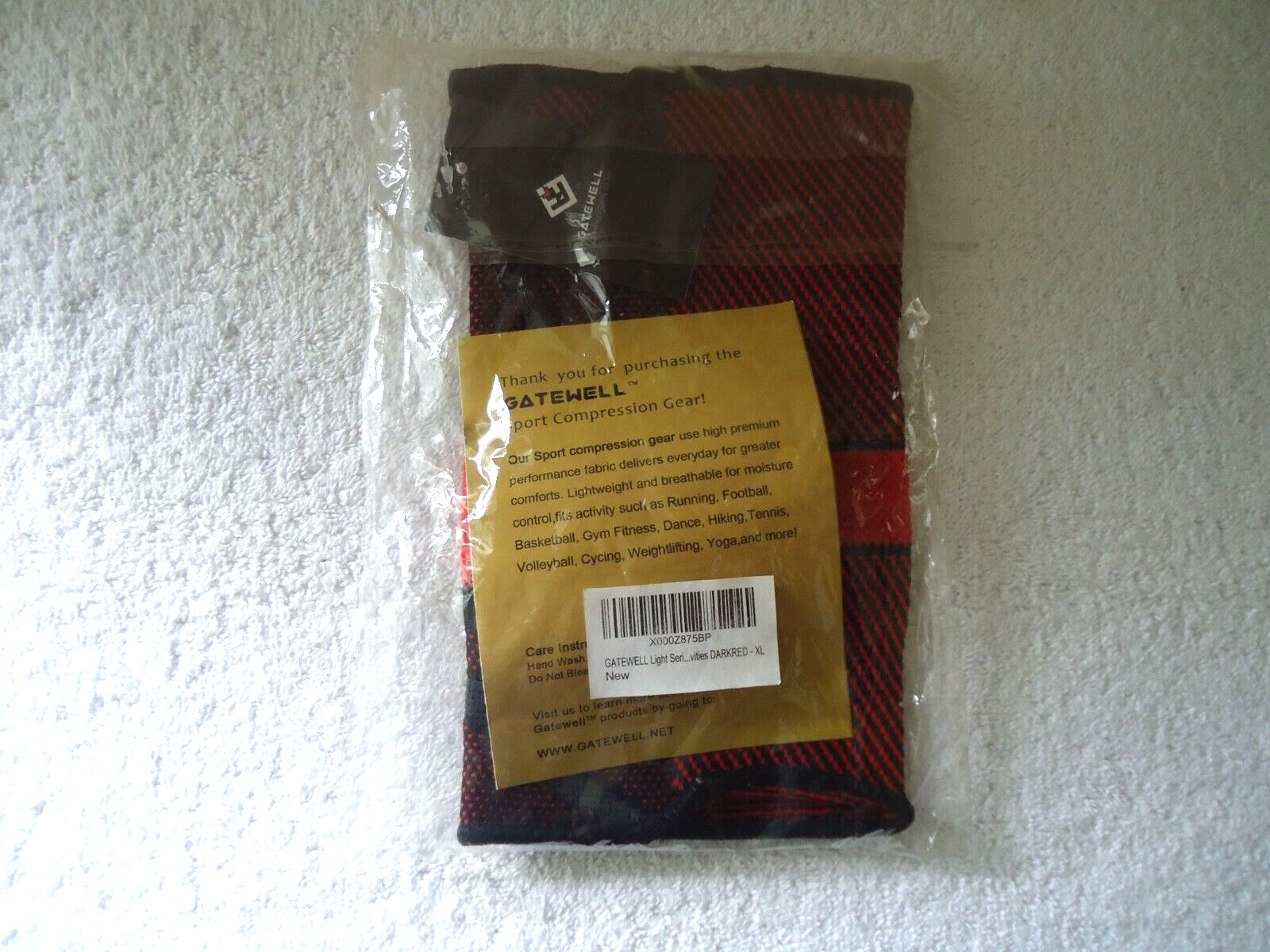” NWT ” Gatewell Sport Compression Support For Elbow ? Knee ? See Pics For Size