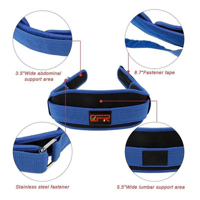 CFR Adjustable Lumbar Support Lower Waist Back Belt Brace Pain Relief Men Women
