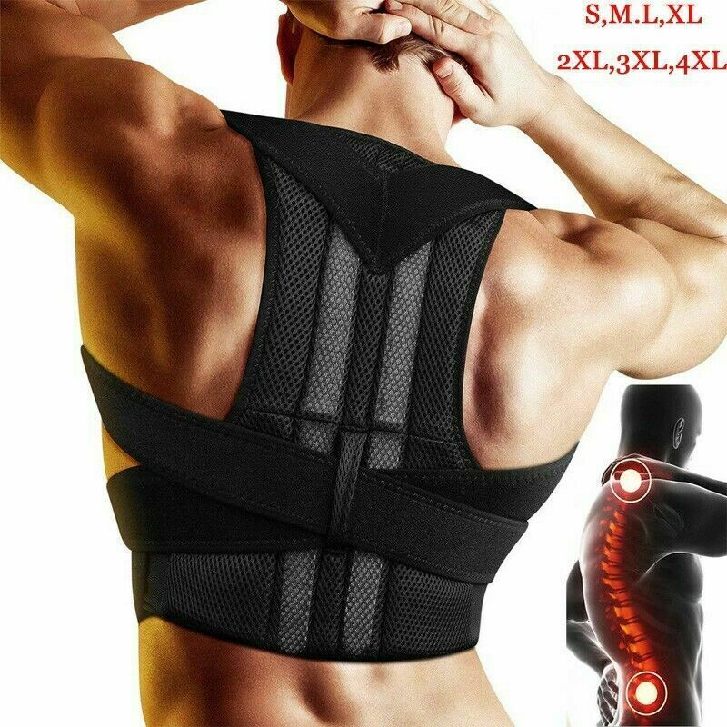 Safety Posture Corrector Secure Work Adjustable Heavy Lifting Back Support Belt