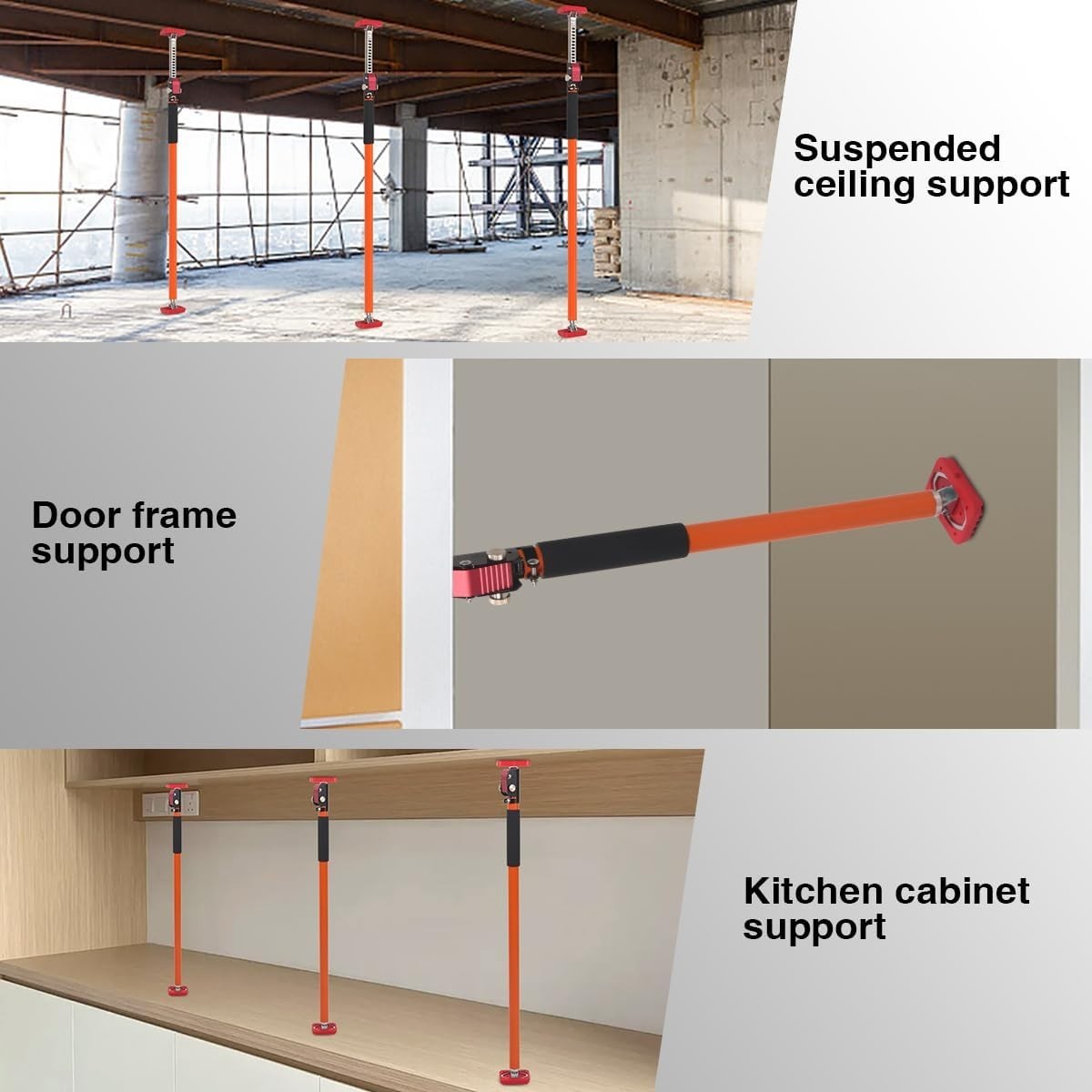 Quick Support System – Sturdy 3rd Hand Pole, Adjustable Height & Non-Slip Design