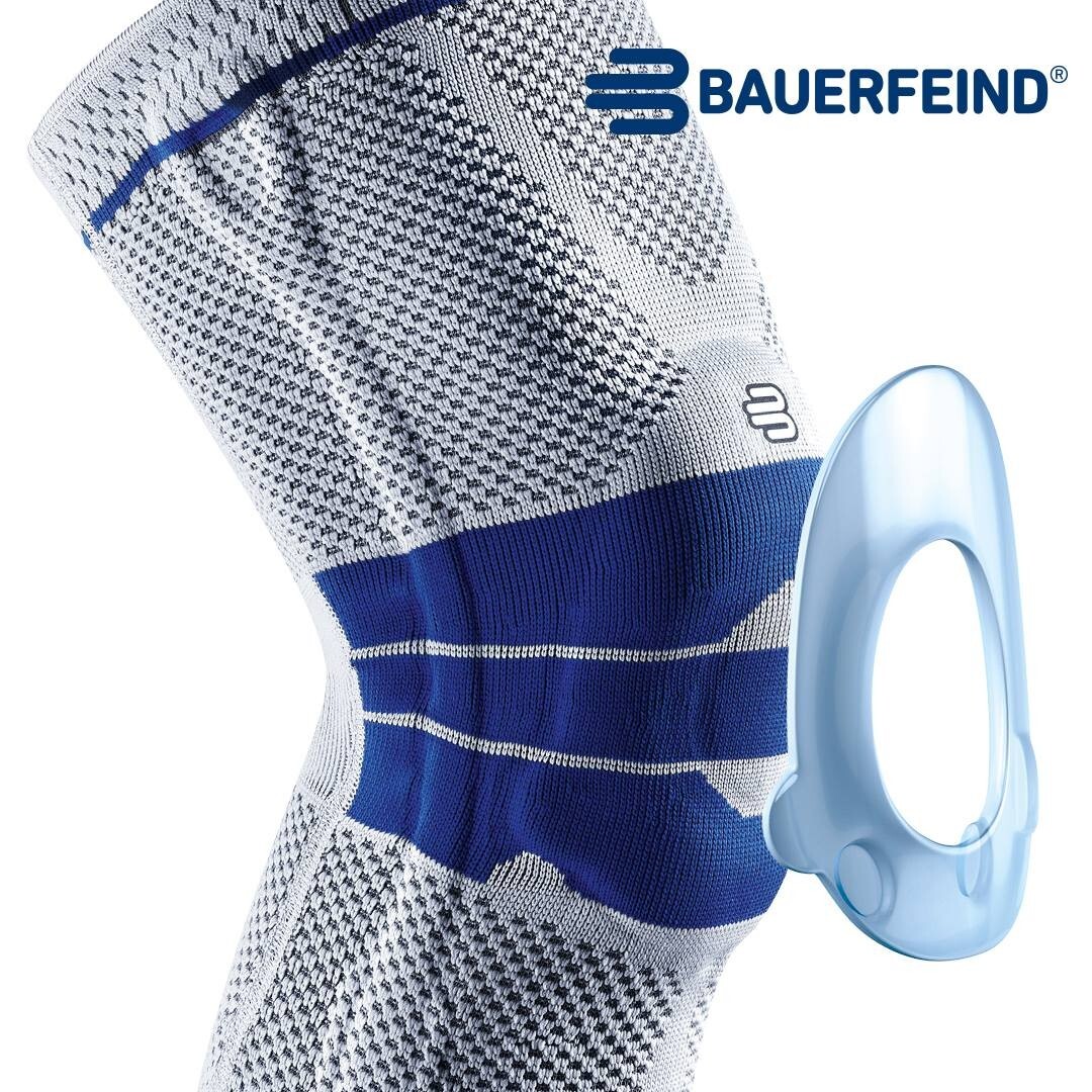 Bauerfeind GenuTrain Size 3 Knee Joint Brace Patella Support ACL Meniscus Hinge