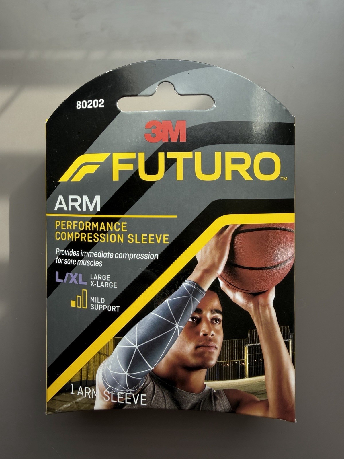 Futuro Sport Performance Compression Arm Sleeve, Large
