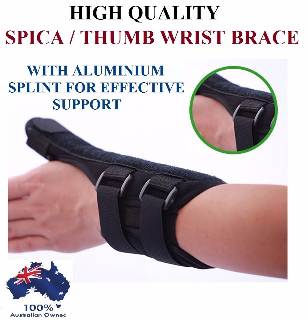Thumb Spica Splint Brace Support Sports Strap Wrist Stabiliser Arthritis Injury