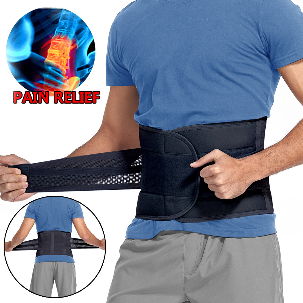 Umbilical Hernia Belt for Men Women – Abdominal Support Binder Compression Bands