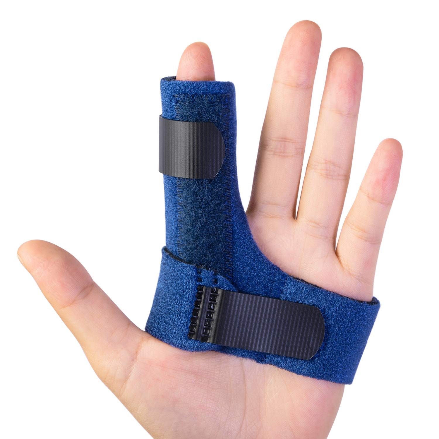 Trigger Finger Splints, Brace with 2 Gel 1 Count (Pack of 1), Left