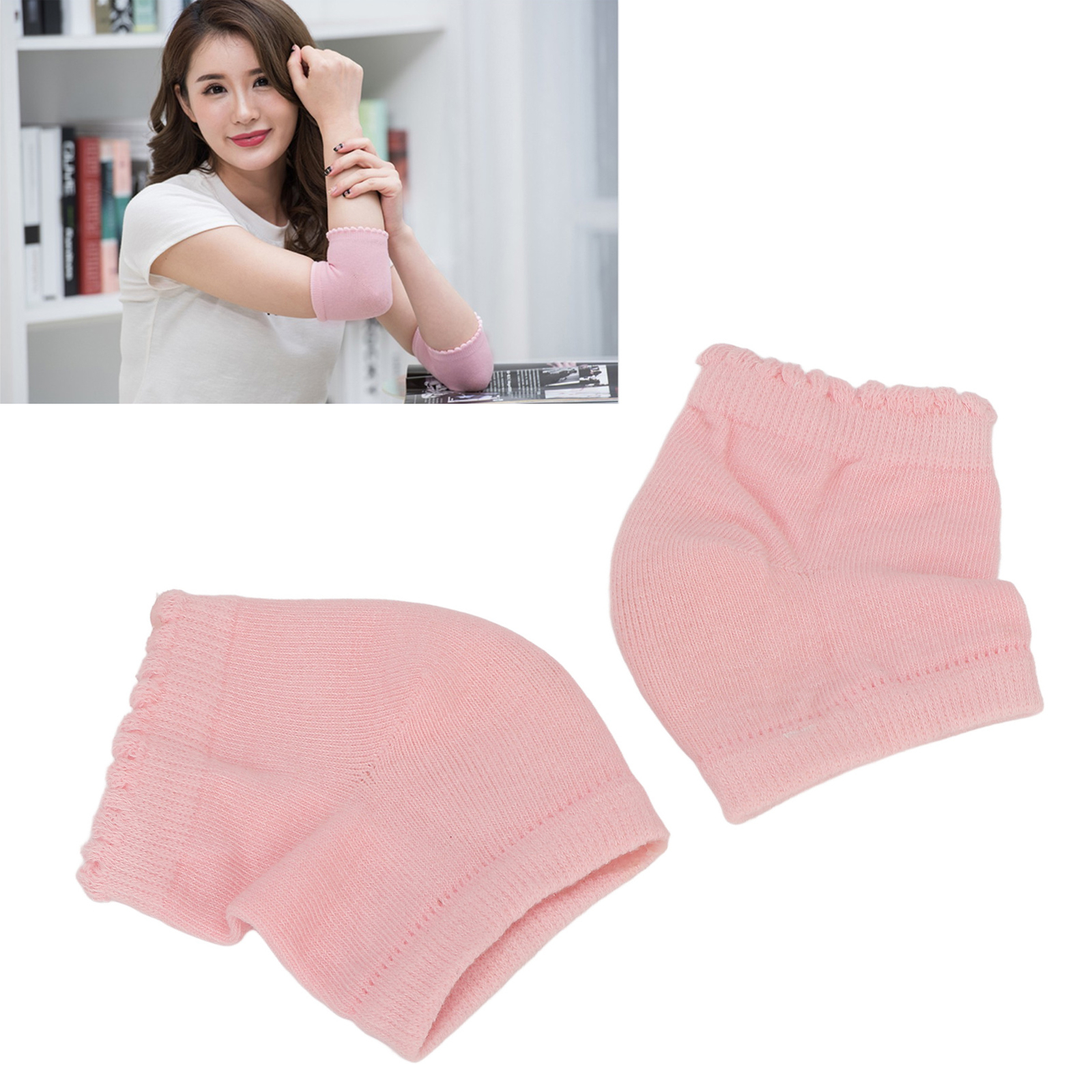Spa Gel Elbow Sleeve Essential Oil Moisturizing Exfoliating Protection Cover