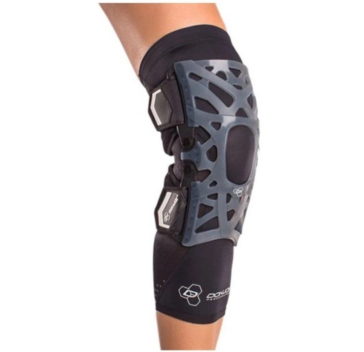DonJoy Performance Webtech Black Small Knee Brace with Silicone Shock Absorption