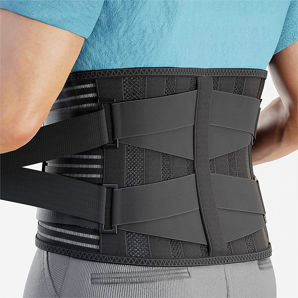 Lower Back Brace Lumbar Support Band Waist Belt For Men Women Pain Relief Girdle