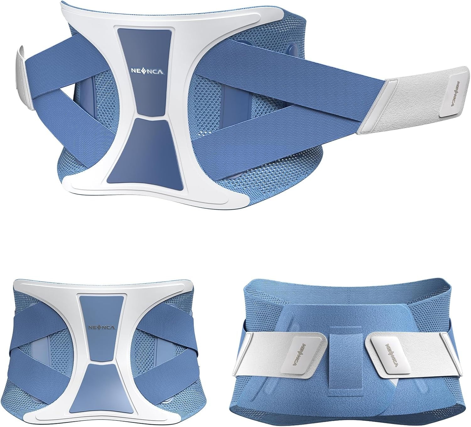 NEENCA Back Brace, Adjustable Lumbar Support Belt with Patented Bionic Support