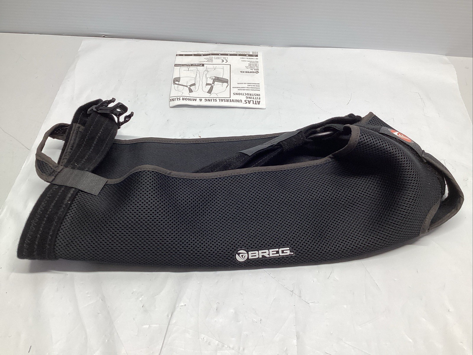 Breg Arm & Shoulder Brace SlingShot 2 Black 18 inches New