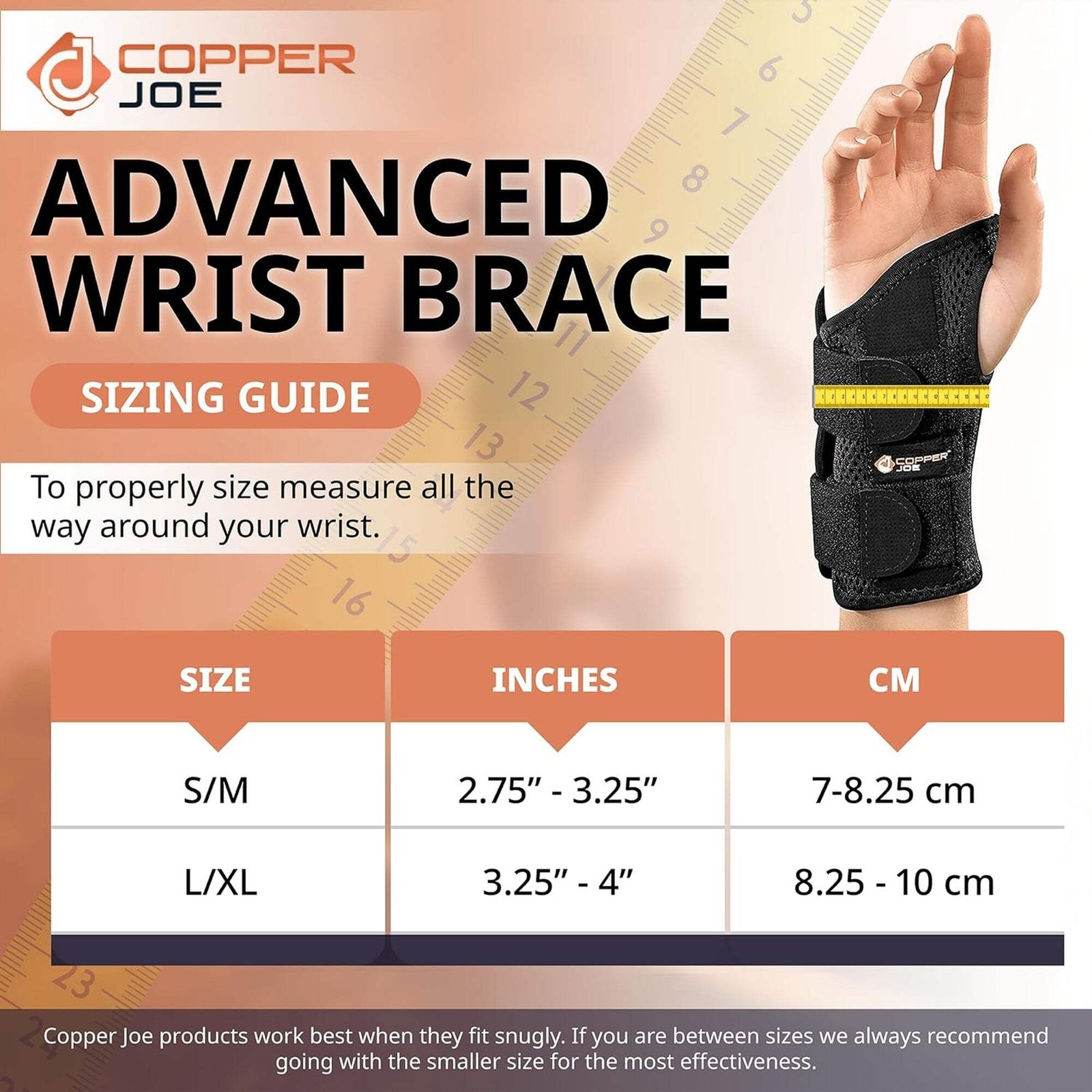 Night & Day Wrist Bundle – Copper Infused Wrist Brace & Fingerless Gloves Set