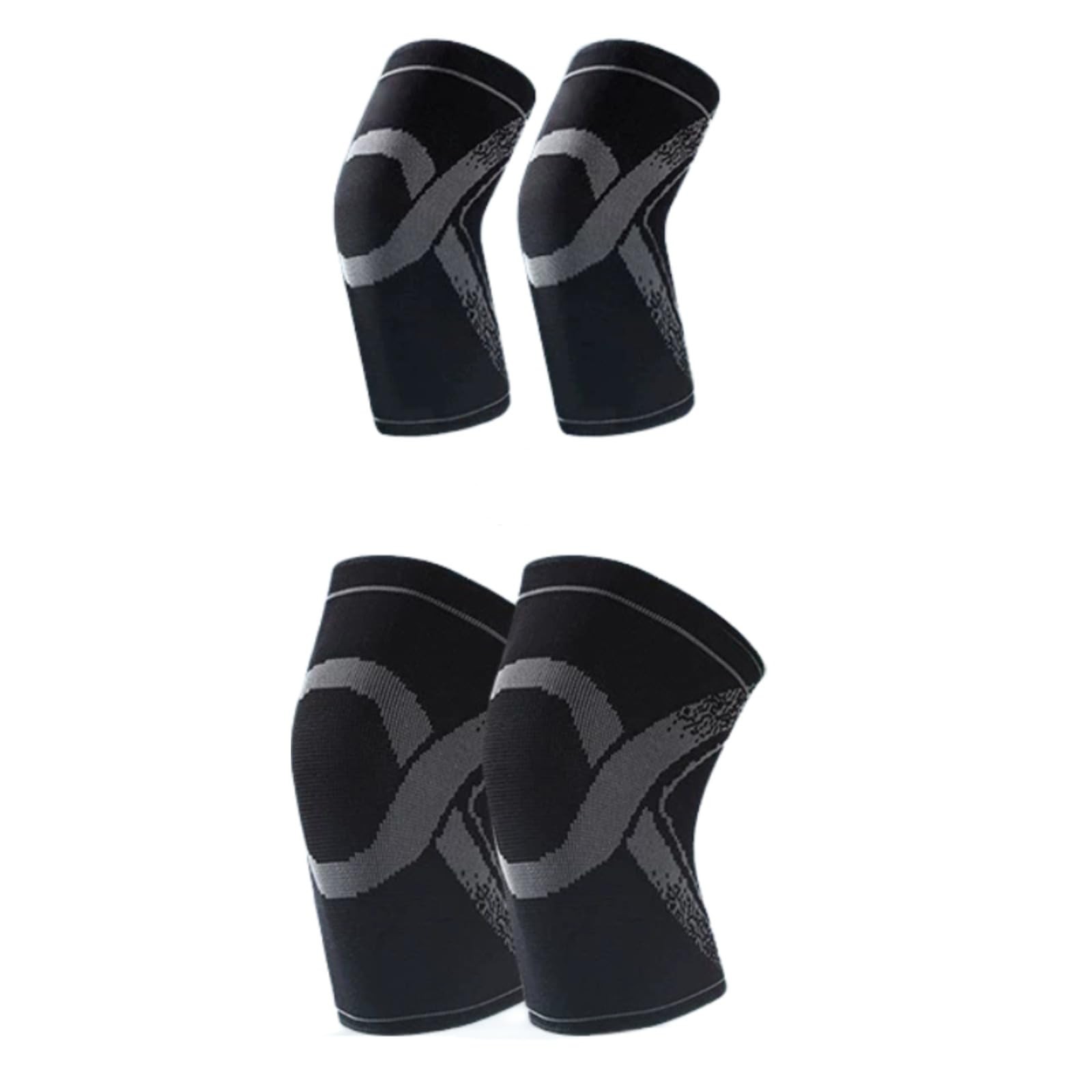 Kids Teens Compression Elbow Knee Sleeves Set, Boys Girls Breathable Elastic …