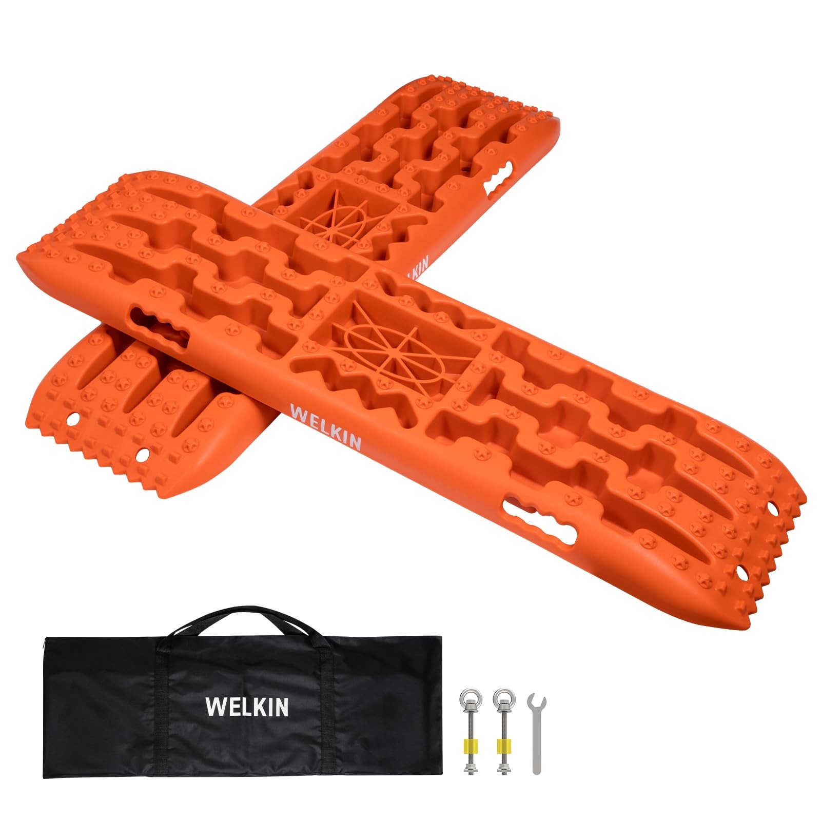 10 TON Traction Boards, Recovery Tracks Mat for Off-Road Vehicles/SUVs/Cars/J…