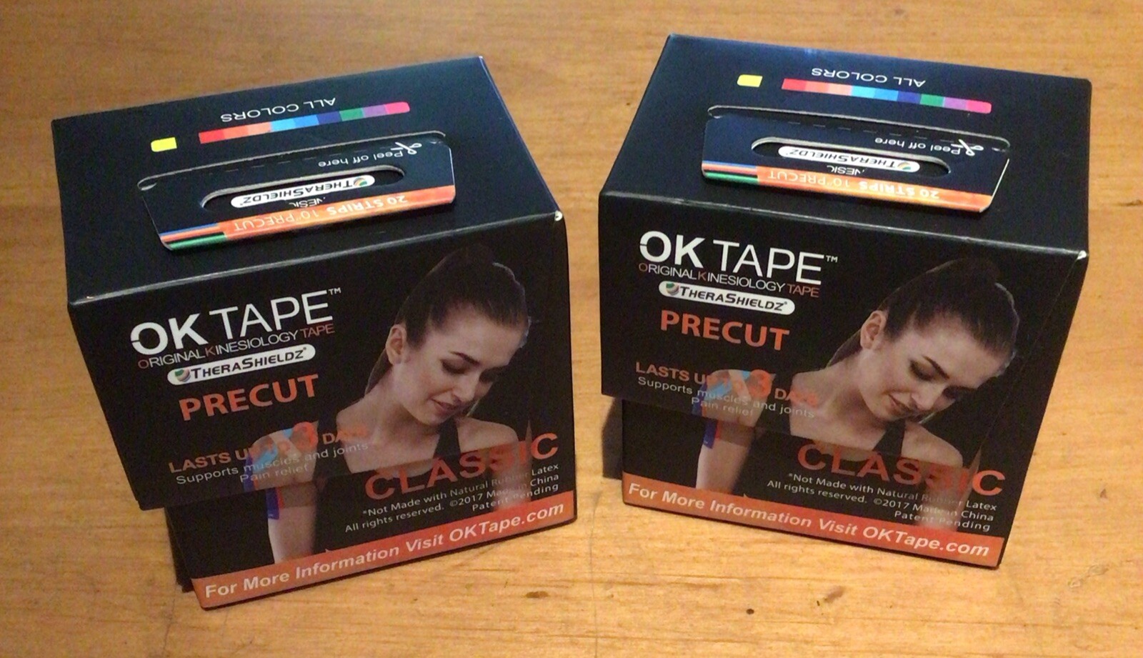 2-KT Tape Roll Cotton Kinesiology Therapeutic Elastic Sports Roll 2” x 16’ BLACK