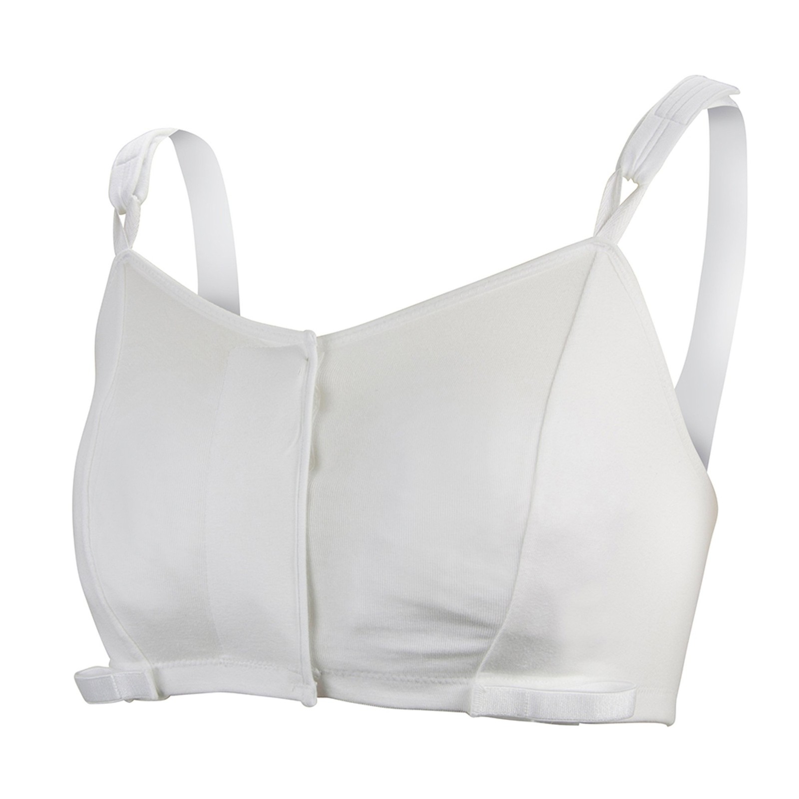 McKesson Cotton-Spandex White Post-Surgical Bra 42-44 Inch B-D Cup
