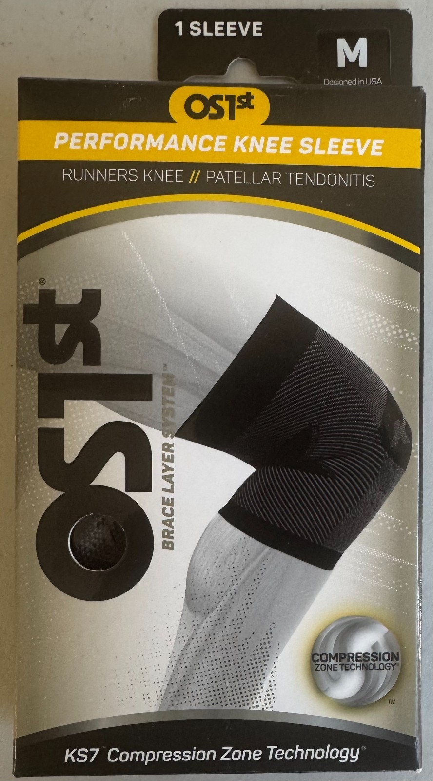 OS1st Performance Knee Sleeve (1 Pack / Size M)
