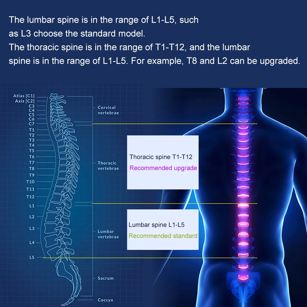 New Fixed Spinal Adjustable Back Brace Kyphosis Mild Scoliosis Post Support
