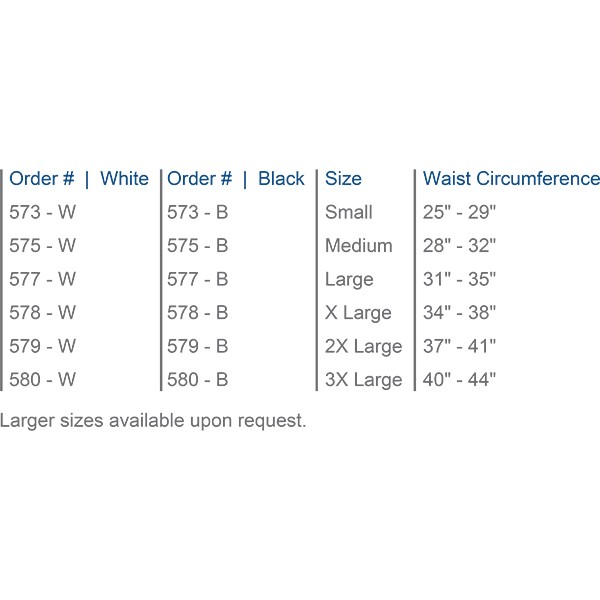 Advanced Orthopaedics Breath Lite Back Support (White) X-Large
