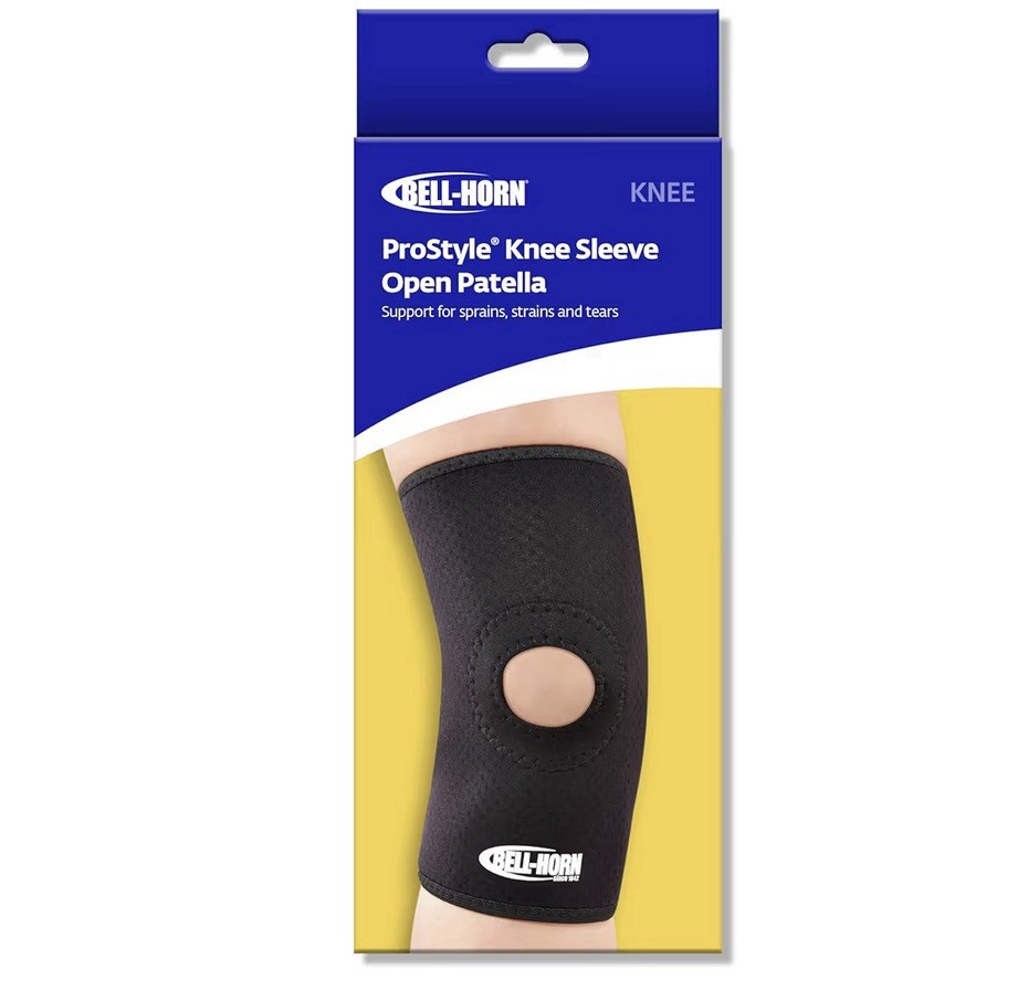 Bell-Horn Prostyle Knee Sleeve Open Patella, Size Large 15-17” 28-43 cm