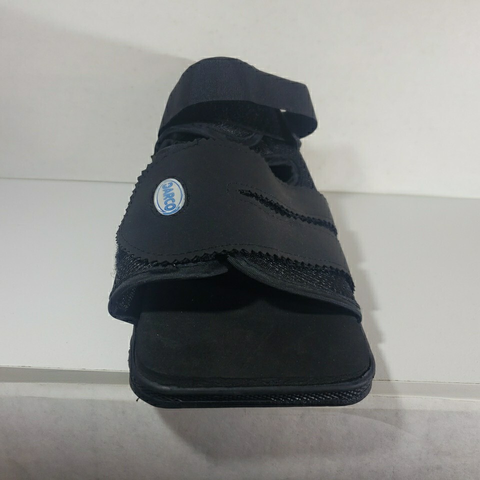 Darco Squared Toe Post Op Shoe “MS” 10.3″ Black Surgical Medical Cast Boot