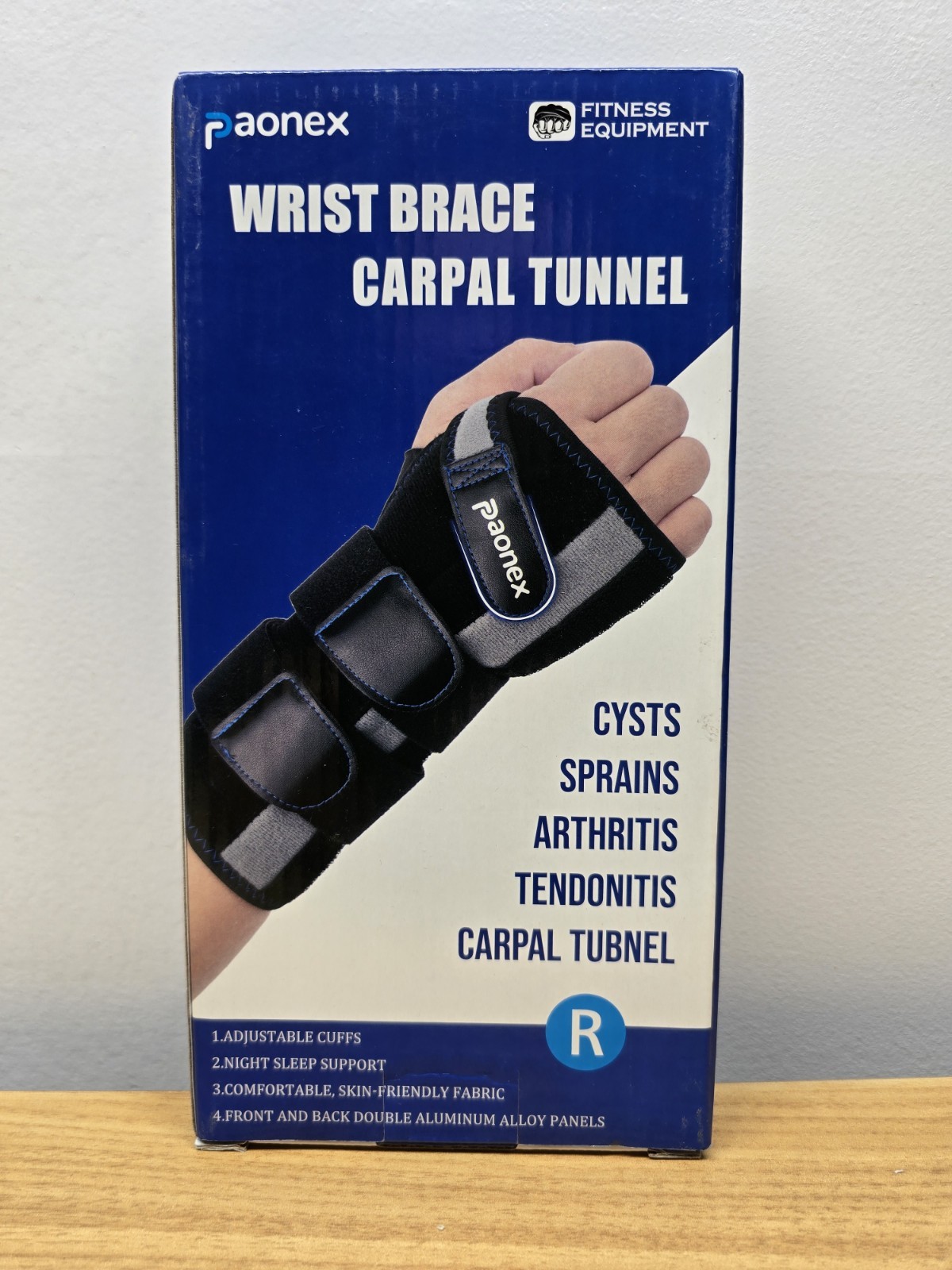New Wrist Brace Carpal Tunnel for Women Men Adjustable Night Sleep Support Brace