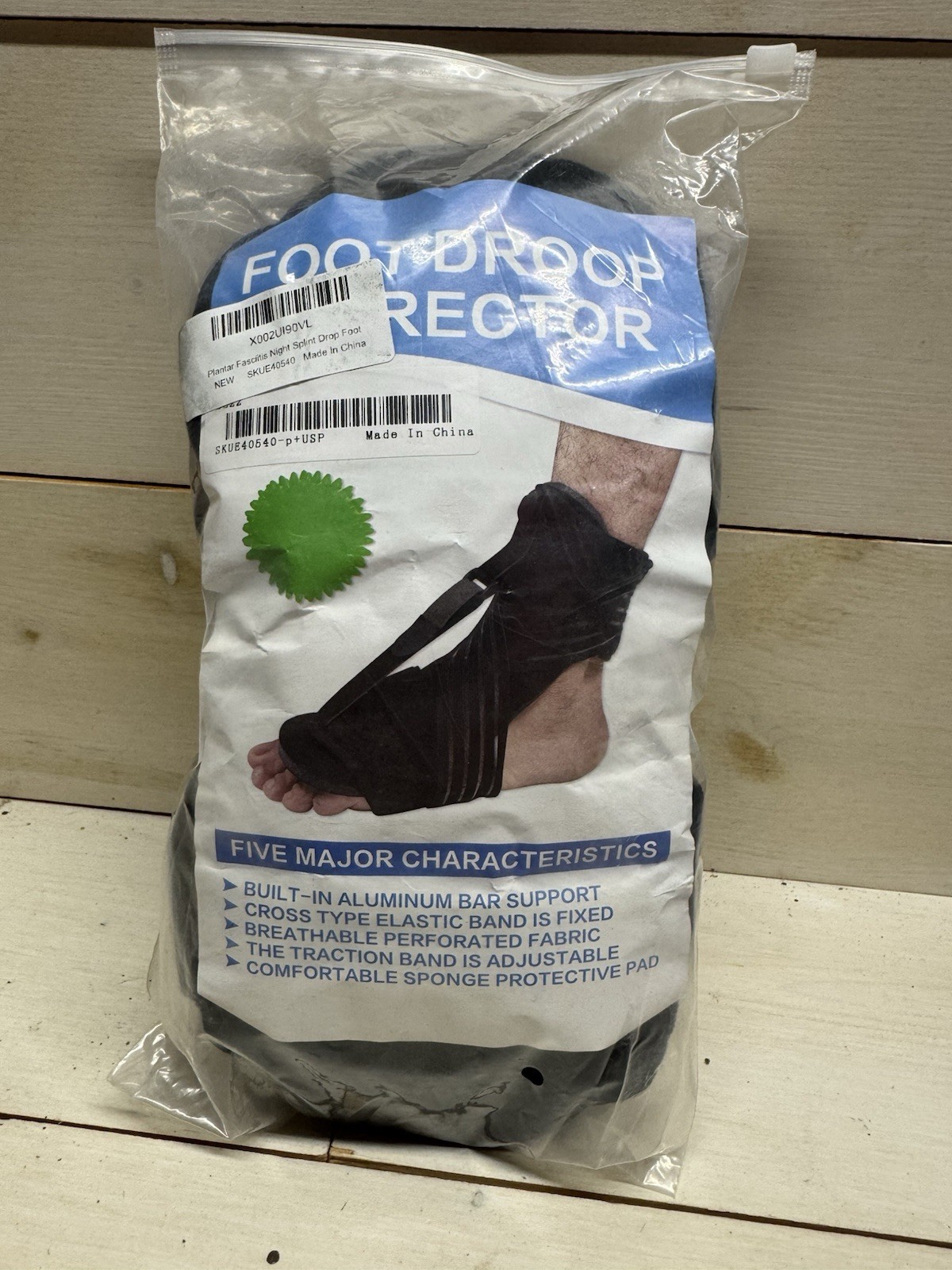 Plantar Fasciitis Dorsal Night Splint Achilles Tendonitis Brace Drop Foot Suppor