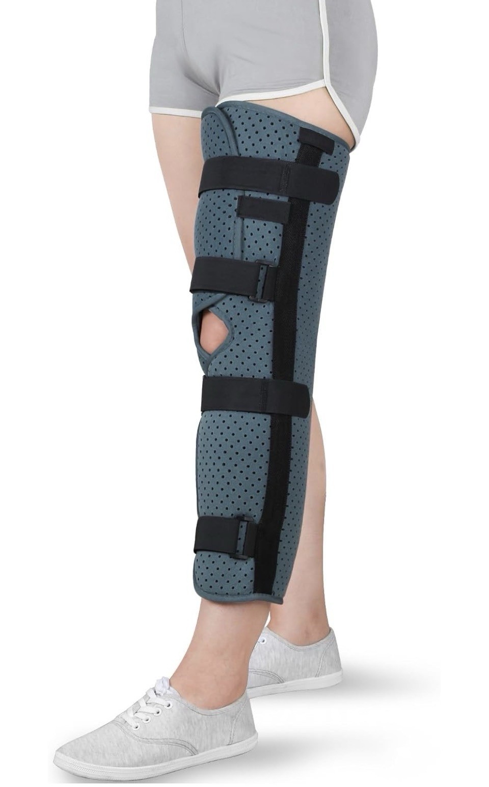 NIdreamCE Knee Immobilizer Leg Brace Stabilizer Post Surgery Recovery Fracture