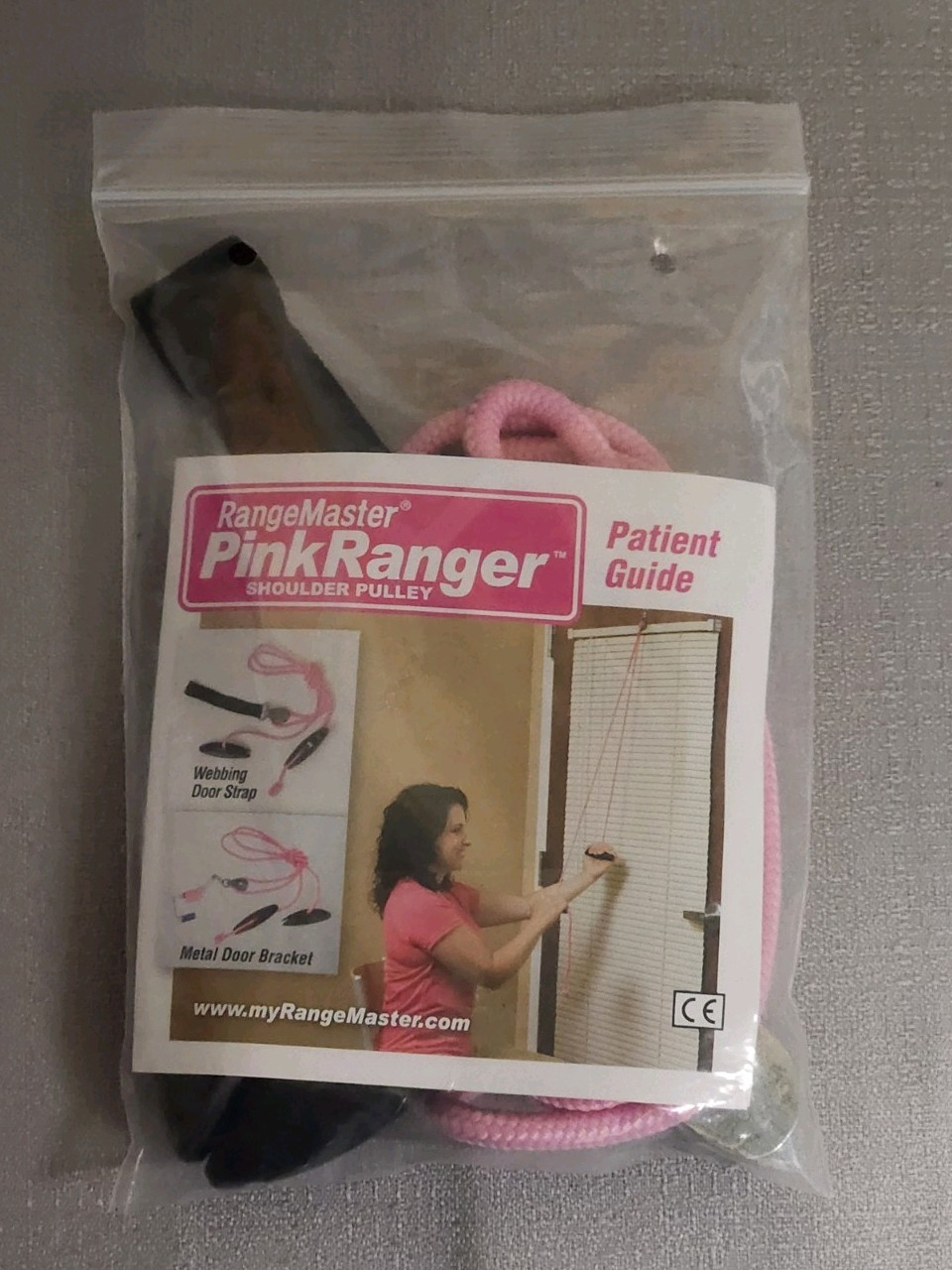 RangeMaster PinkRanger Shoulder Pulley Post-surgical Rehabilitation Mastectomy