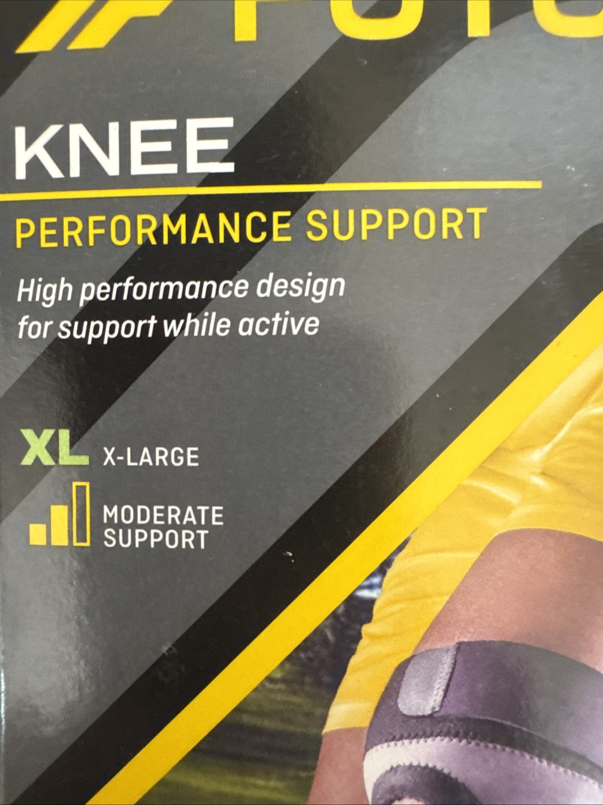 XL Futuro Sport Moisture Control Knee Support Moderate Support Hiking Biking