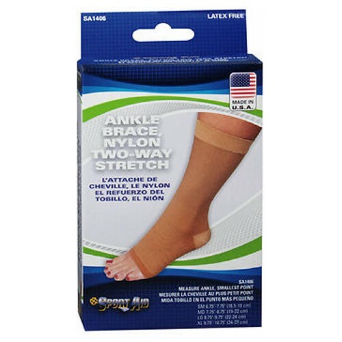 Sport Aid Ankle Brace Large Beige 1 Each By Sport Aid
