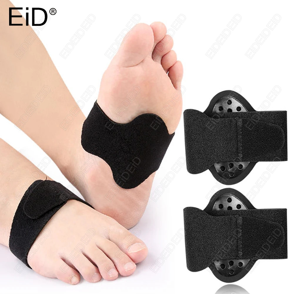 2/4PCS Arch Support Adjustable Orthotics Compression High Arch Cushioning Planta