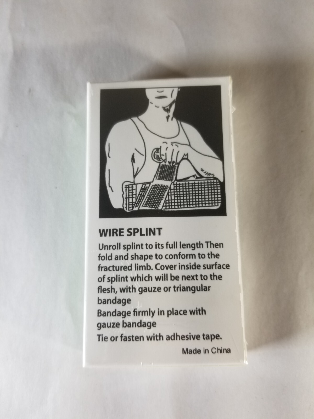 Lot of 10 Wire Splint Top Safety Products 3.75 X 30 Unit #605-155