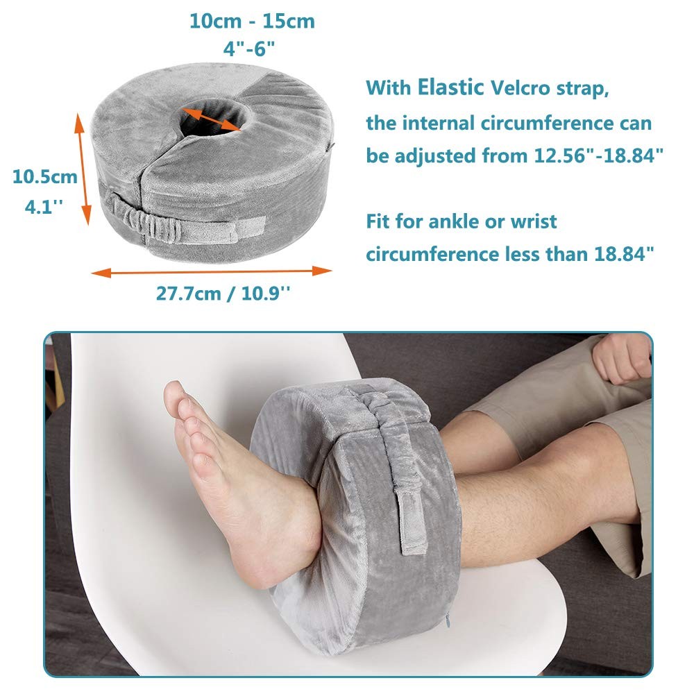 Foot Elevation Pillow Ankle Protector Heel for Pressure Sores Ulcer Cushion F…