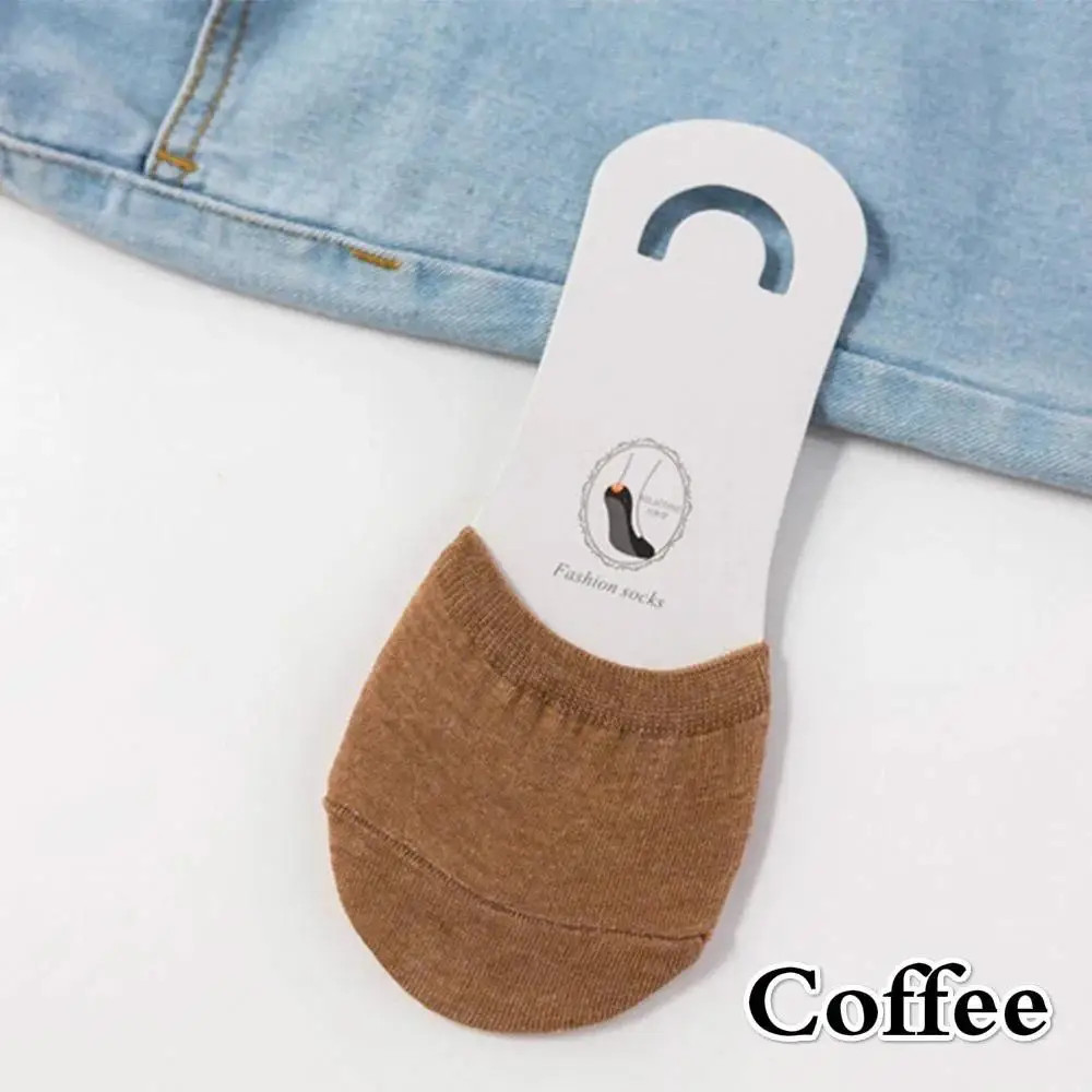 Socks Female Half Foot Toe Cover High Heels Invisible Breathable Socks Accessori