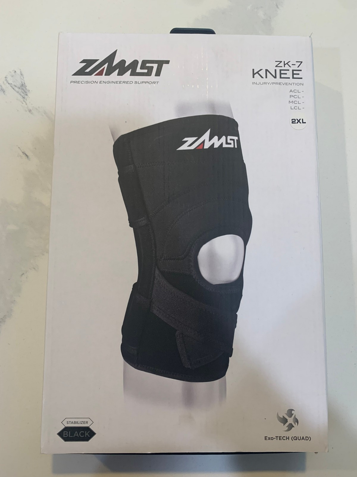 Zamst ZK-7 Knee Stabilizer Black 2XL