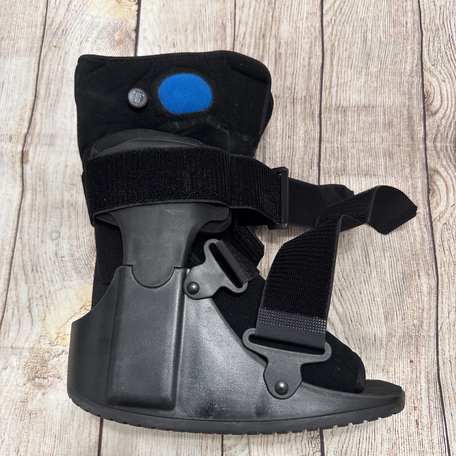 Short Air Cam Walker Fracture Boot Small Black Medical Orthopedic Walking Boot