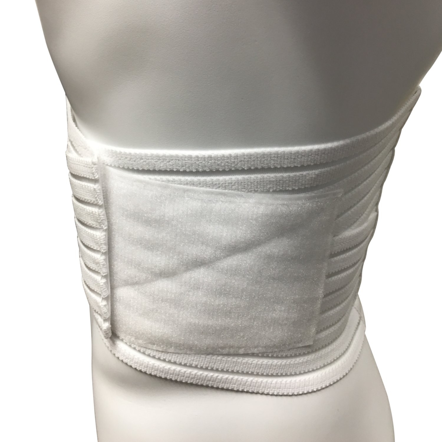 OTC Lumbosacral Support, 7-inch Lower Back, Lightweight Large, White