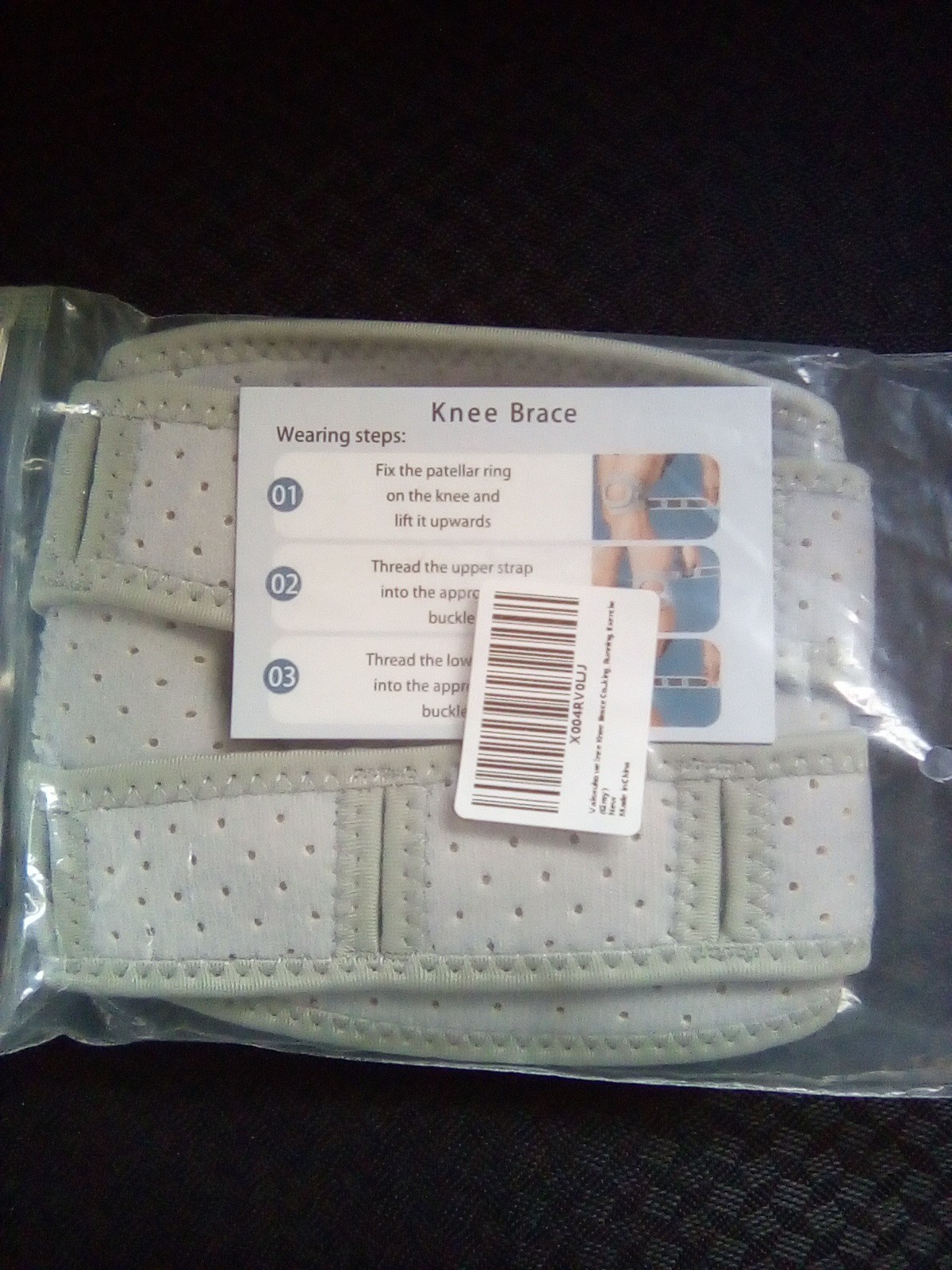 Knee Brace/Support Grey One size fits most