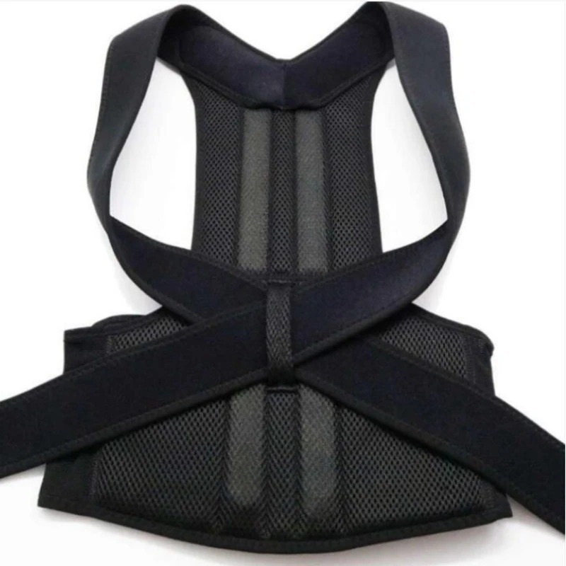 Adjustable Posture Corrector Low Back Support Shoulder Brace Belt For Men Women