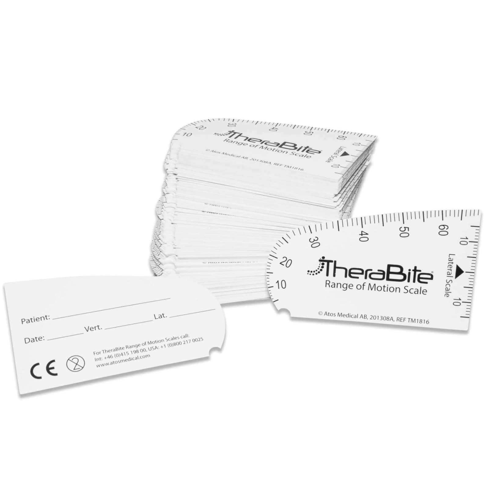 TheraBite Range of Motion Scales – Disposable Measurement Tool for Jaw Openin…