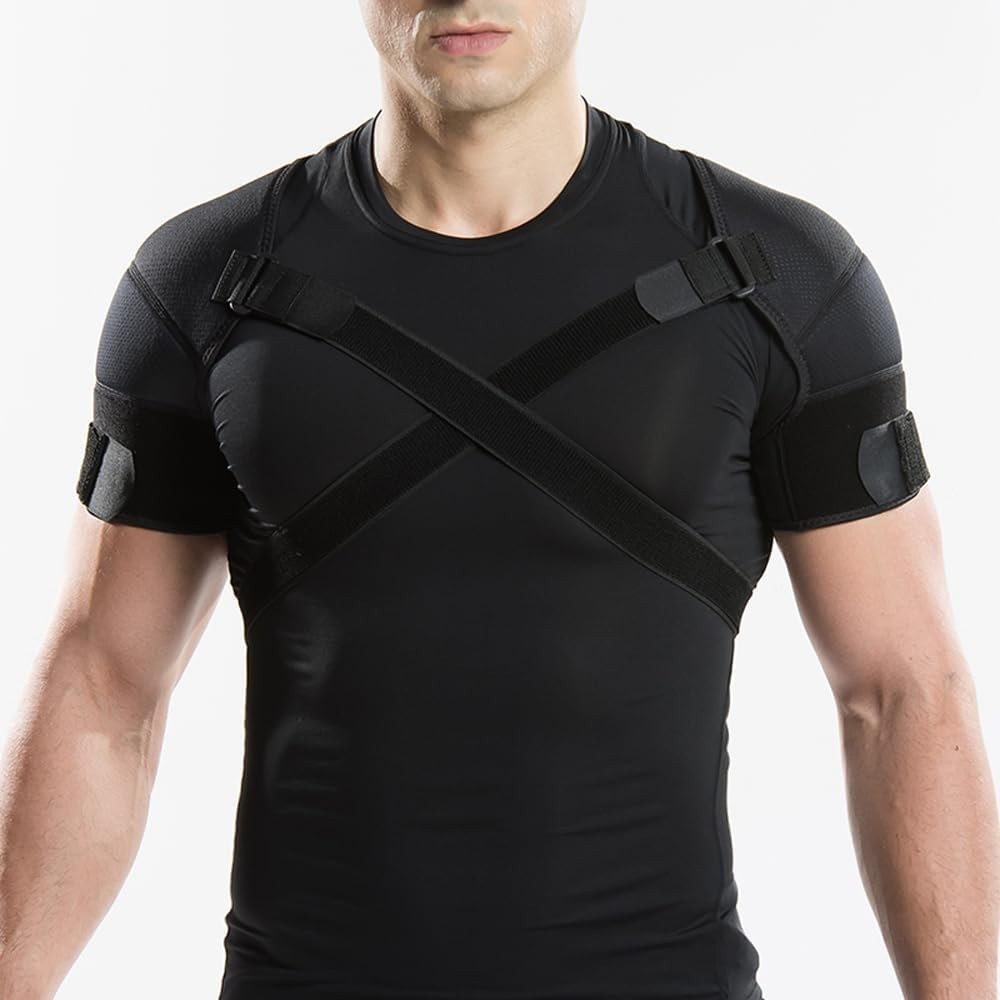 Lightweight Adjustable Shoulder Protector for Sports – Ideal for Rotator Cuff