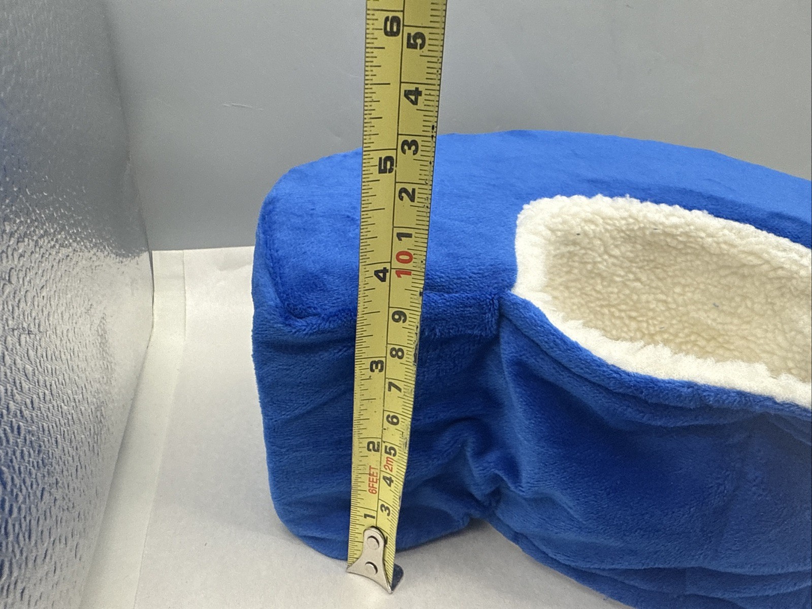 Foot Elevation Pillow Post Surgery Ankle Heel Protector for Pressure Blue-1pc…