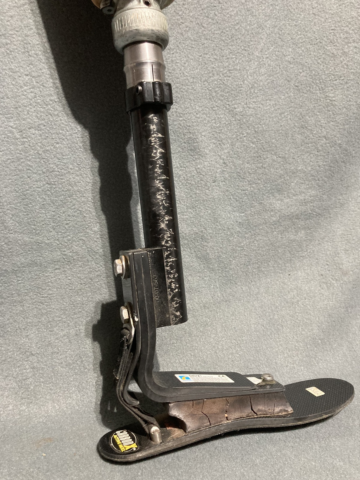 Otto Bock I NOX 4R85 Prosthetic Left Leg w Carbon X Foot Walk Mobility