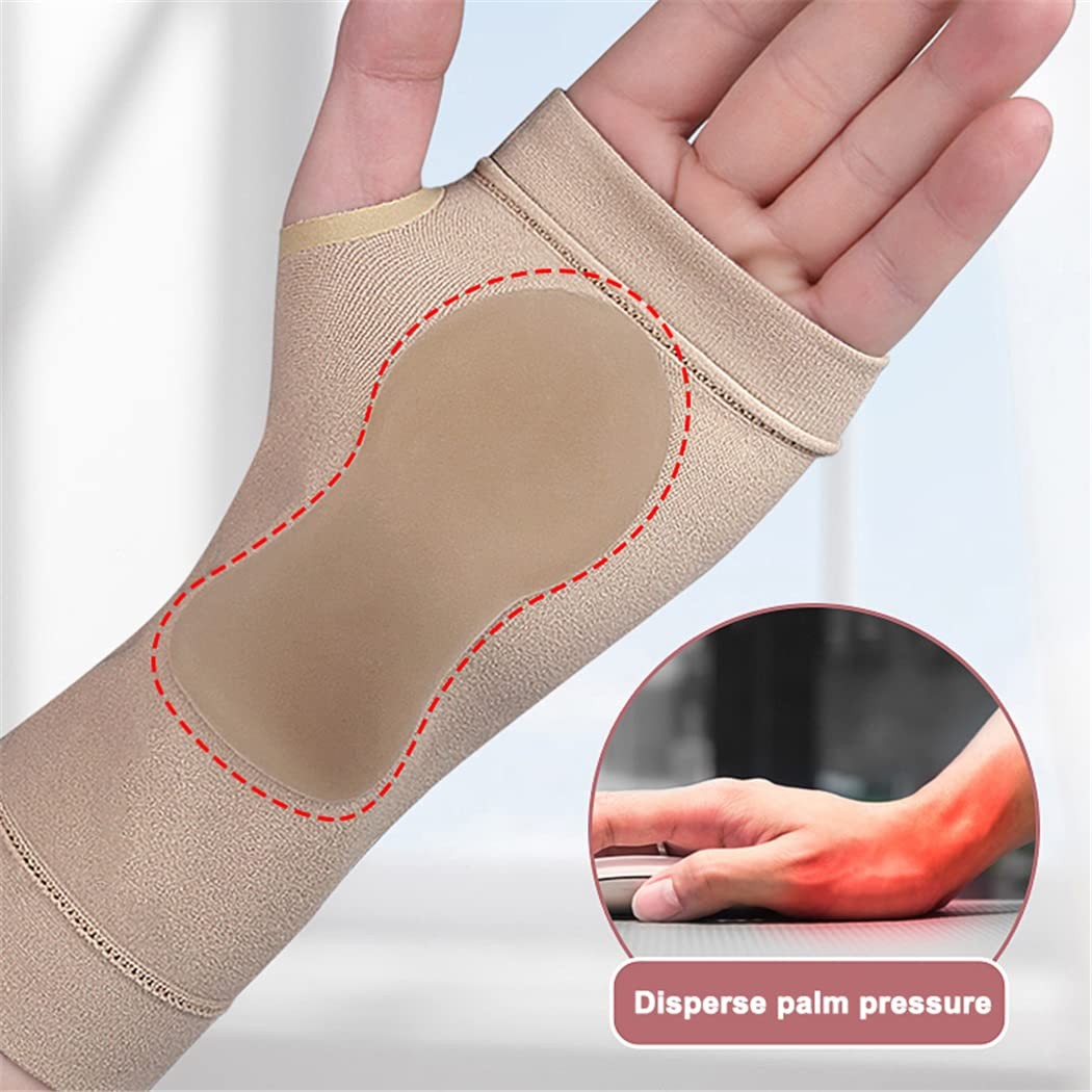 Wrist Thumb Support Compression Gloves (1 Pair), Breathable Wrist Brace Compr…