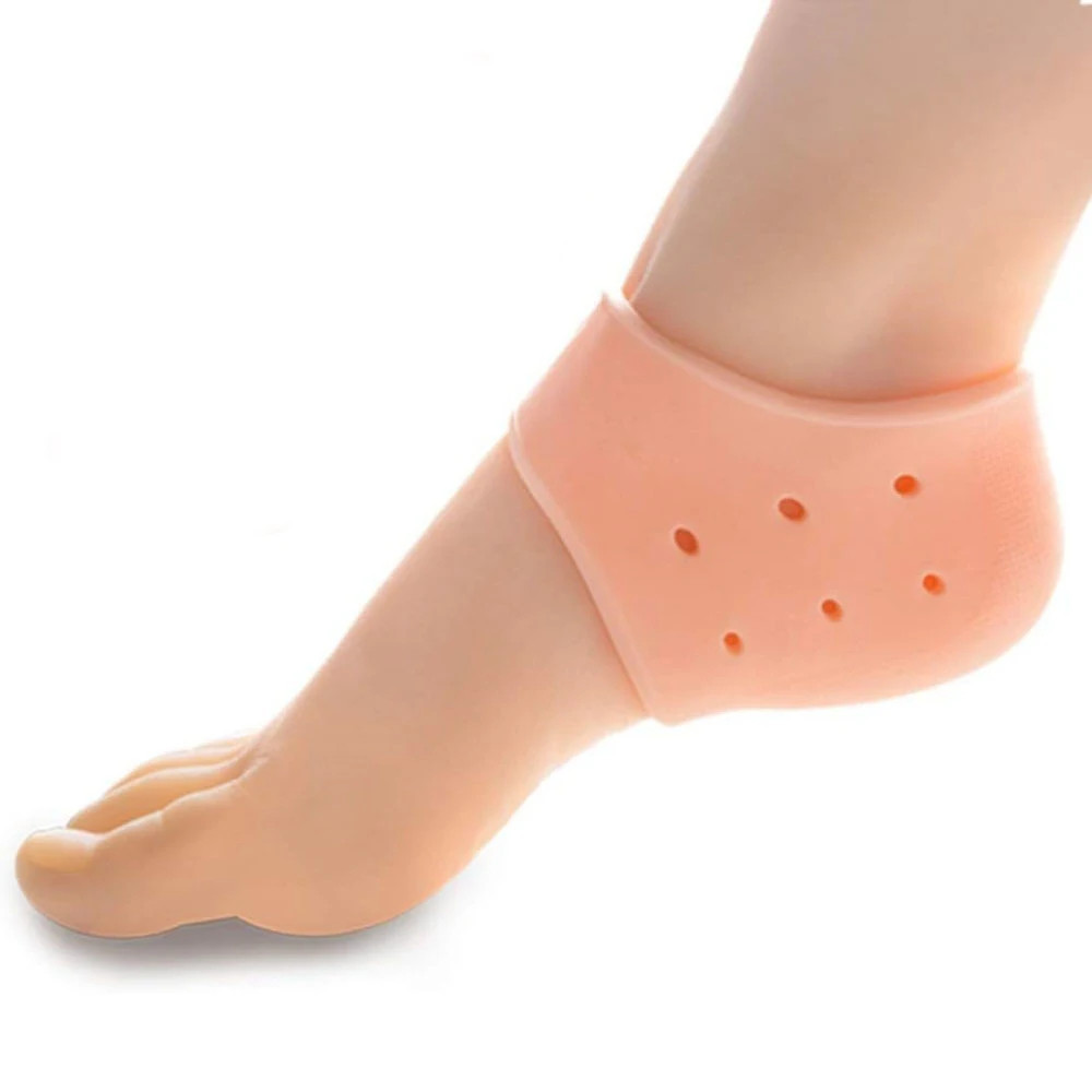 Gel Heel Protector for Heel Pain Relief Plantar Fasciitis Dry Cracked Bone