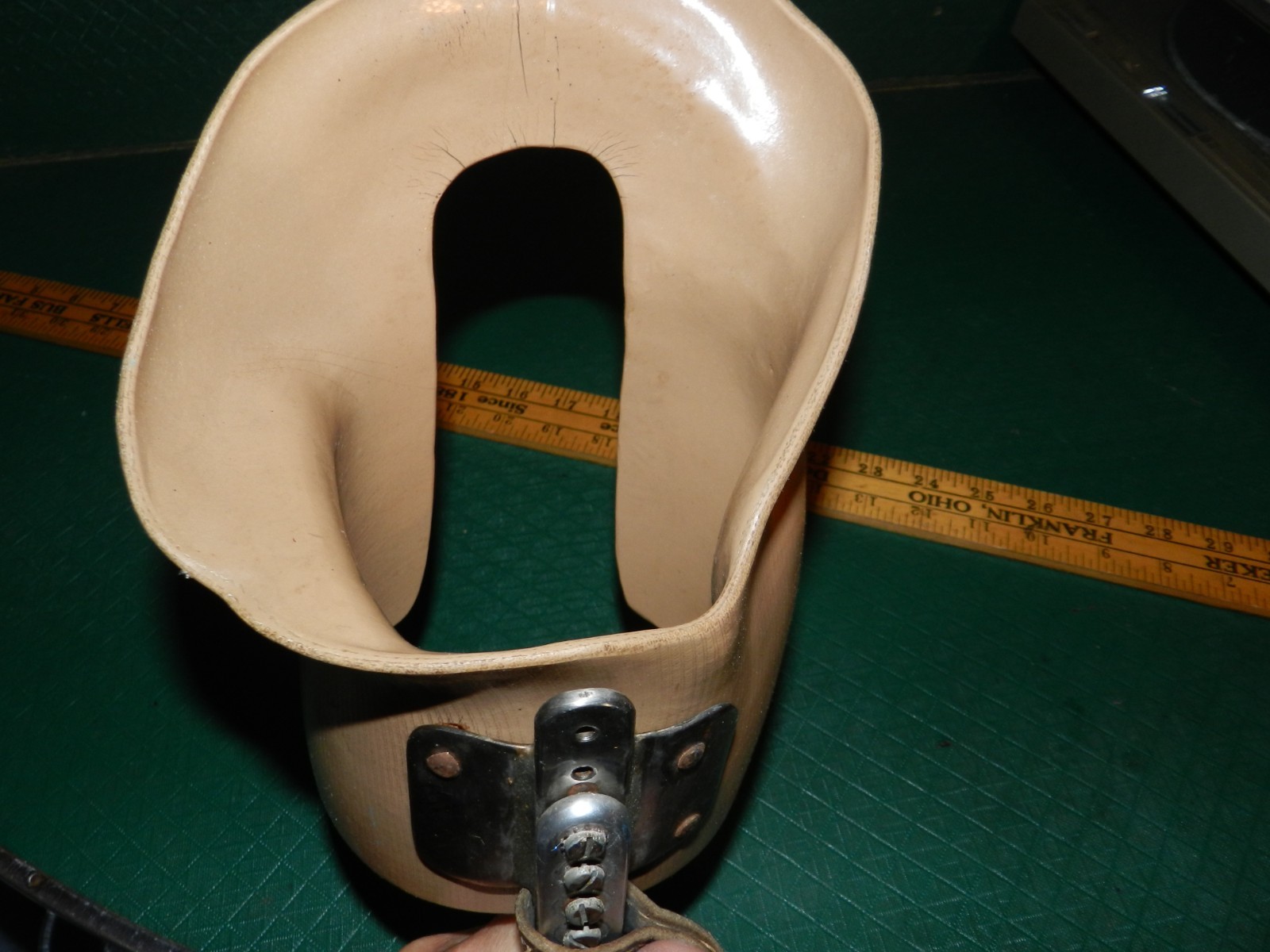 Vintage Knee Leg Prosthetic Leg Hard Plastic Medical Antique Artificial Limb